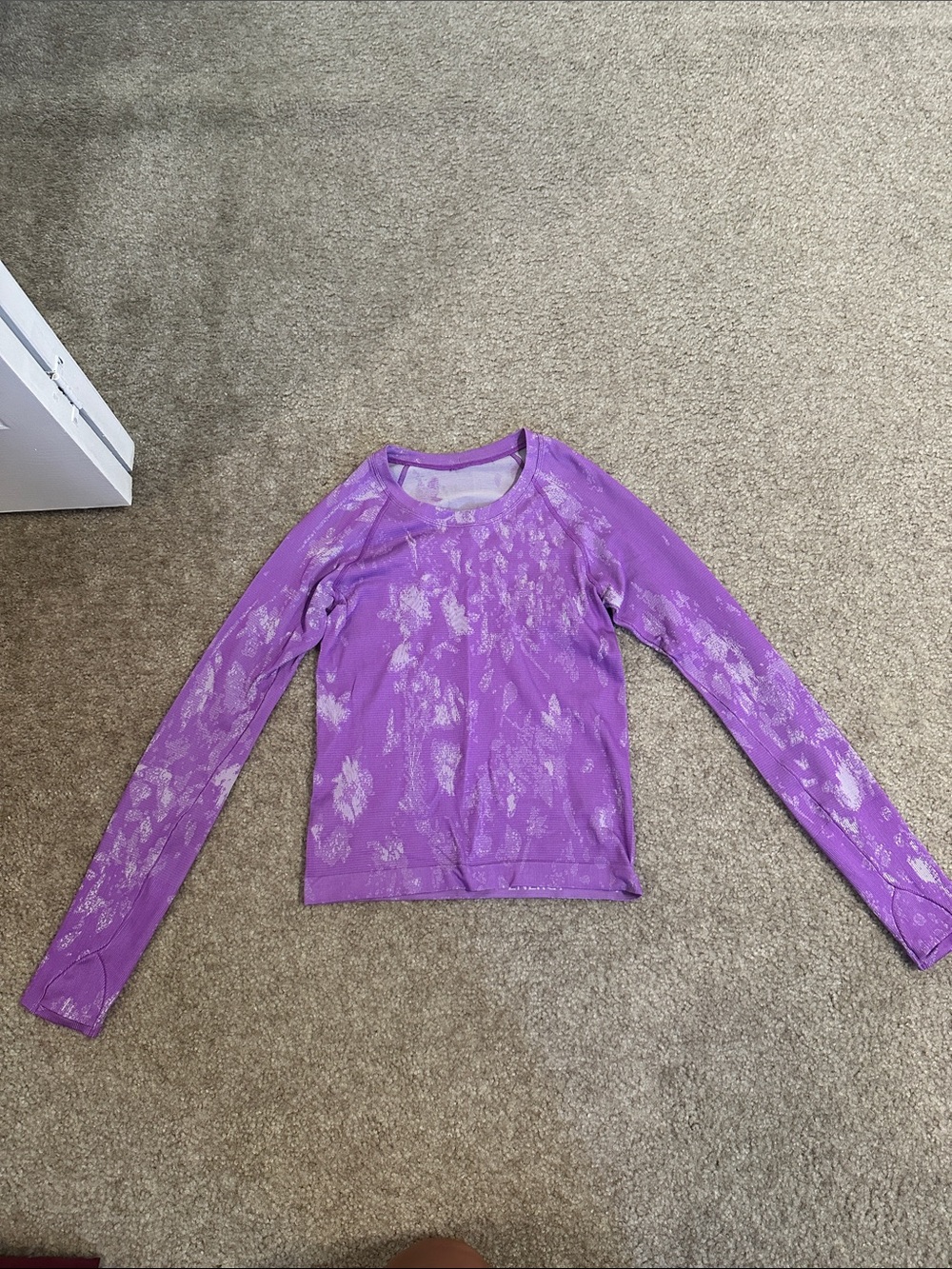Lululemon cropped swiftly tech long sleeve